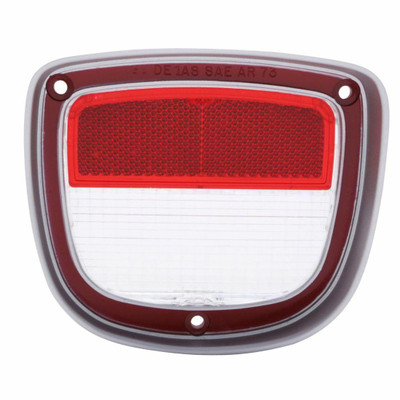 Trim Parts 1973-77 Chevrolet Chevelle Wagon Drivers Side Back Up Light Lens, Each - A4875A