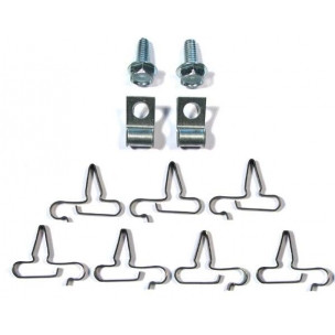The Right Stuff 1967-74 Mopar A-Body, 11-Piece Brake Line Clip Set - (ACS002)