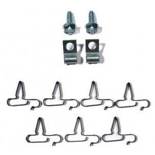 The Right Stuff 1967-72 Mopar A-Body, 11-Piece Fuel Line Clip Set - (ACS012)