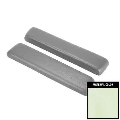PUI Interiors 1964 Chevelle/GTO/Skylark White Front Armrest Pads - ARP1-69