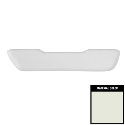 PUI Interiors 1968-72 GM F-Body and A-Body White Right Front Armrest Pad, Each - ARP4-37R
