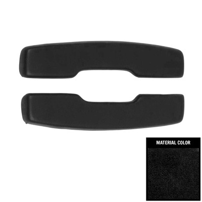 PUI Interiors 1967 Camaro/Firebird and 1965-1967 Nova Black Front Armrest Pads - ARP5-10