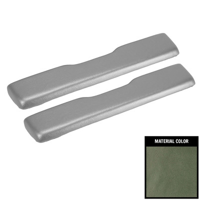 PUI Interiors 1966-1967 Chevrolet Impala Light Aqua Armrest Pads - ARP7-02