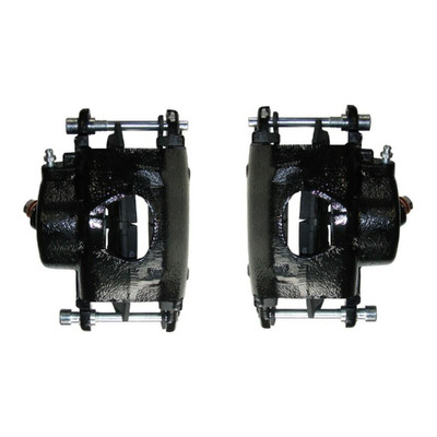 The Right Stuff 1970-77 GM F/X-Body, Front Powder Coated Black Front Brake Calipers - BC0424B