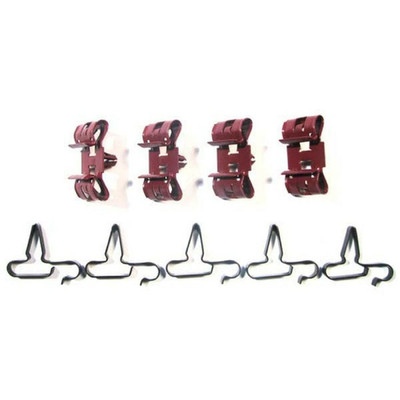 The Right Stuff 1964-66 Chevrolet Chevelle/El Camino, 9-Piece Brake Line Clip Set - CCS013