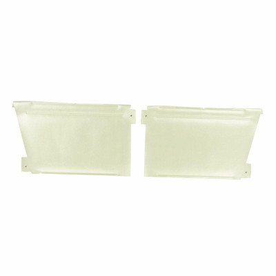 PUI Interiors 1967 Pontiac Firebird StandardConvertible Parchment Rear Door Panels - D204V