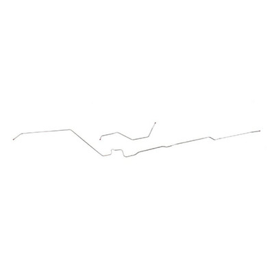 The Right Stuff 1970-72 Plymouth Cuda, Pre-Bent OE Steel 5/16 Fuel Return Line - EGL7007