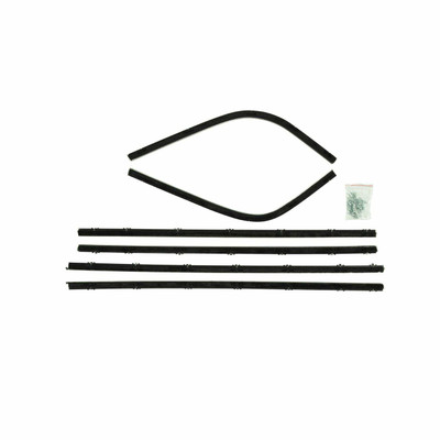 PUI Interiors 1964-1966 Plymouth Cuda Fastback Window Felts - F264-1