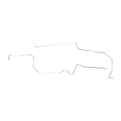 The Right Stuff 1970 Pontiac Trans Am, Pre-Bent 3/8 OE Steel Front To Rear Fuel Line - FGL7003