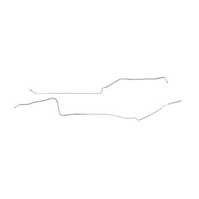 The Right Stuff 1975-76 Chevrolet Camaro, Pre-Bent 1/4 OE Steel Fuel Return Line - FGL7504
