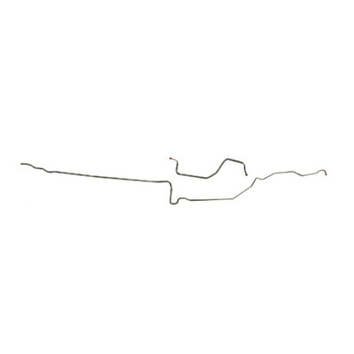 The Right Stuff 1976-79 Pontiac Firebird W/400cu, Pre-Bent 3/8 OE Steel Front To Rear Fuel Line - FGL7601