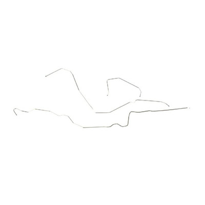 The Right Stuff 1979-81 Pontiac Firebird, Pre-Bent OE Steel 1/4 Fuel Return Line - FGL8003