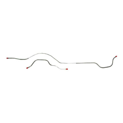 The Right Stuff 1968-70 AMC Cars W/8cyl, Pre-Bent OE Steel Rear Axle Brake Line - JRA6801