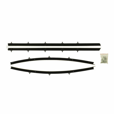 PUI Interiors 1968 Buick Skylark 2 Door Hardtop 4-Piece Outer Ony Window Felt Kit - O246-10