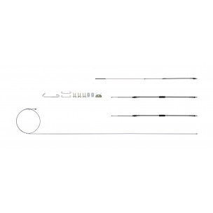 The Right Stuff 1964-67 GM A-Body W/THM 400, OE Steel Emergency Brake Cable Kit - (RSBCA02)