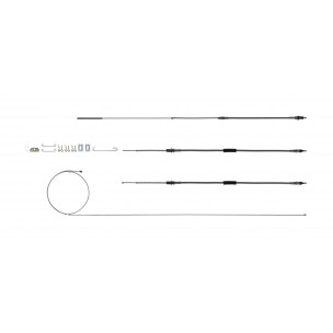 The Right Stuff 1964-68 Buick Skylark (Without THM400), OE Steel Emergency Brake Cable Kit - (RSBCA08)