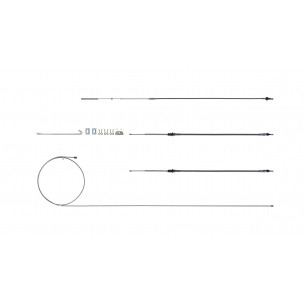 The Right Stuff 1967 GM F-Body, Stainless Steel Emergency Brake Cable Kit - (RSBCF01S)