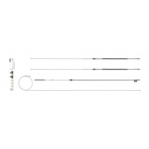 The Right Stuff 1970-74 GM F-Body, Stainless Steel Emergency Brake Cable Kit - (RSBCF03S)