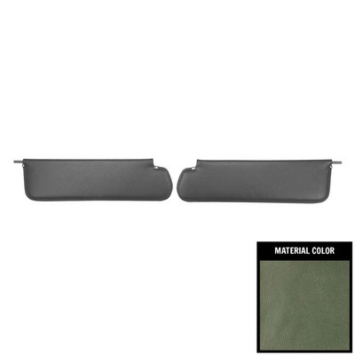 PUI Interiors 1967-1968 Chevrolet/GMC Truck Aqua Sun Visors - SV2202