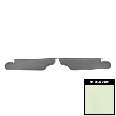 PUI Interiors 1961-1962 Chevrolet Impala White Sun Visors - SV2569V