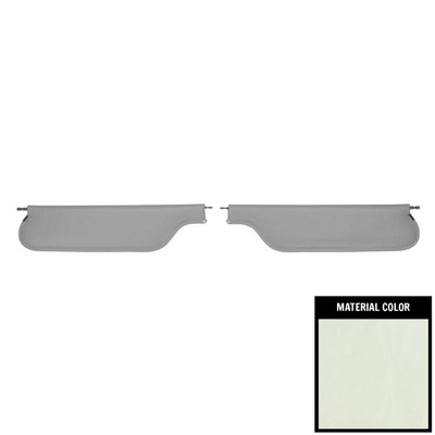 PUI Interiors 1967-1969 Camaro/Firebird Convertible Pearl Sun Visors - SV928V