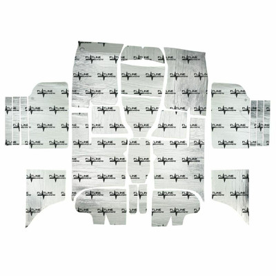 Flatline Barriers 1955-57 Chevrolet Convertible Full Insuation and Sound Deadener Kit - TABB5006