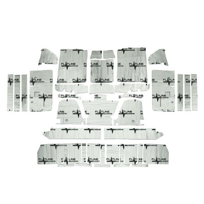 Flatline Barriers 73-80 Standard Cab GM C/K 10-30 Low Tunnel Full Interior Sound Dampening Kit - TABT4002