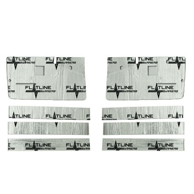 Flatline Barriers 73-87 GM C/K 10-30 Series Truck Front Door Insulation and Sound Dampening Kit - TABT4007