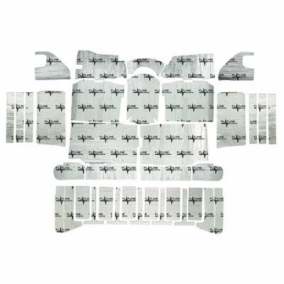 Flatline Barriers 67-72 GM C/K 10-30 Series Low Tunnel Truck Full Interior Sound Dampening Kit - TABT4012