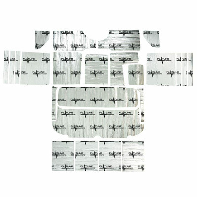 Flatline Barriers 1947-55 1st Series GM Truck Full Insulation and Sound Dampening Kit - TABT4026