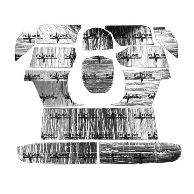 Flatline Barriers 1955-59 GM Truck Low Tunnel Floor Insulation and Sound Dampening Kit - TABT4033