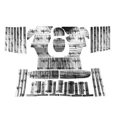 Flatline Barriers 1955-59 GM Truck Low Tunnel Full Insulation and Sound Dampening Kit - TABT4038