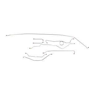 The Right Stuff 64-66 Chevy C10 Pre-Bent OE Steel Complete Brake Line Kit - (TBS6401)