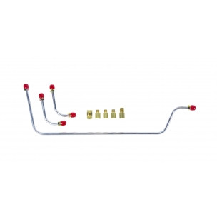 The Right Stuff 1959-61 Chevrolet Corvette, Pre-Bent OE Steel Fuel Pump To Carb Line - (VPC5905)