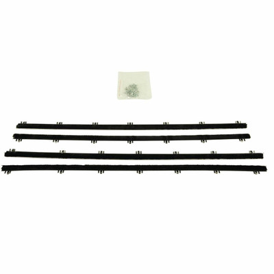 PUI Interiors 1966-1967 Plymouth B-Body 2 Door Hardtop Outer Window Felts - WW202