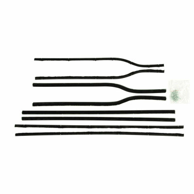 PUI Interiors 1962 Mopar B-Body 2 Door Hardtop Outer Window Felts - WX125