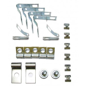 The Right Stuff 1964-67 Ford Mustang/Mercury Cougar, 21 Piece Fuel Line Clip Set - (ZCS6401)