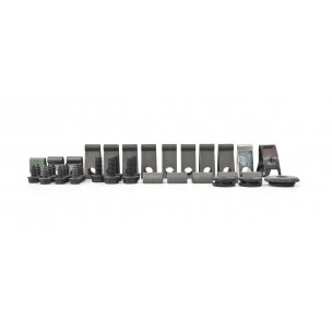 The Right Stuff 1970 Ford Mustang/Cougar Hardtop W/8cyl, 37 Piece Brake & Fuel Line Clip Set - (ZCS7004)