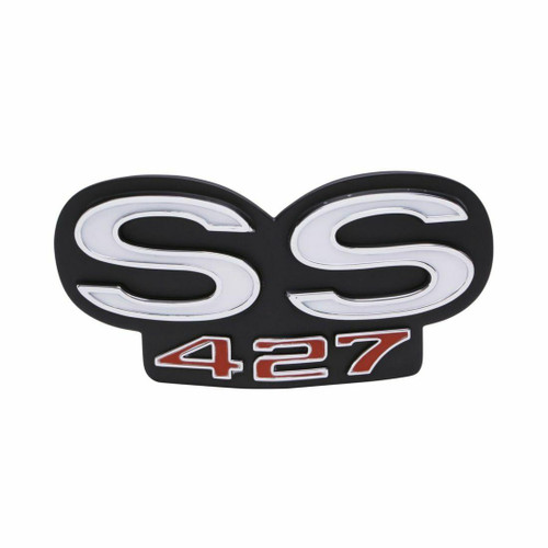 Trim Parts 1967 Camaro Standard/1967-68 R/S Grille “SS 427” Emblem, Each - (6717)