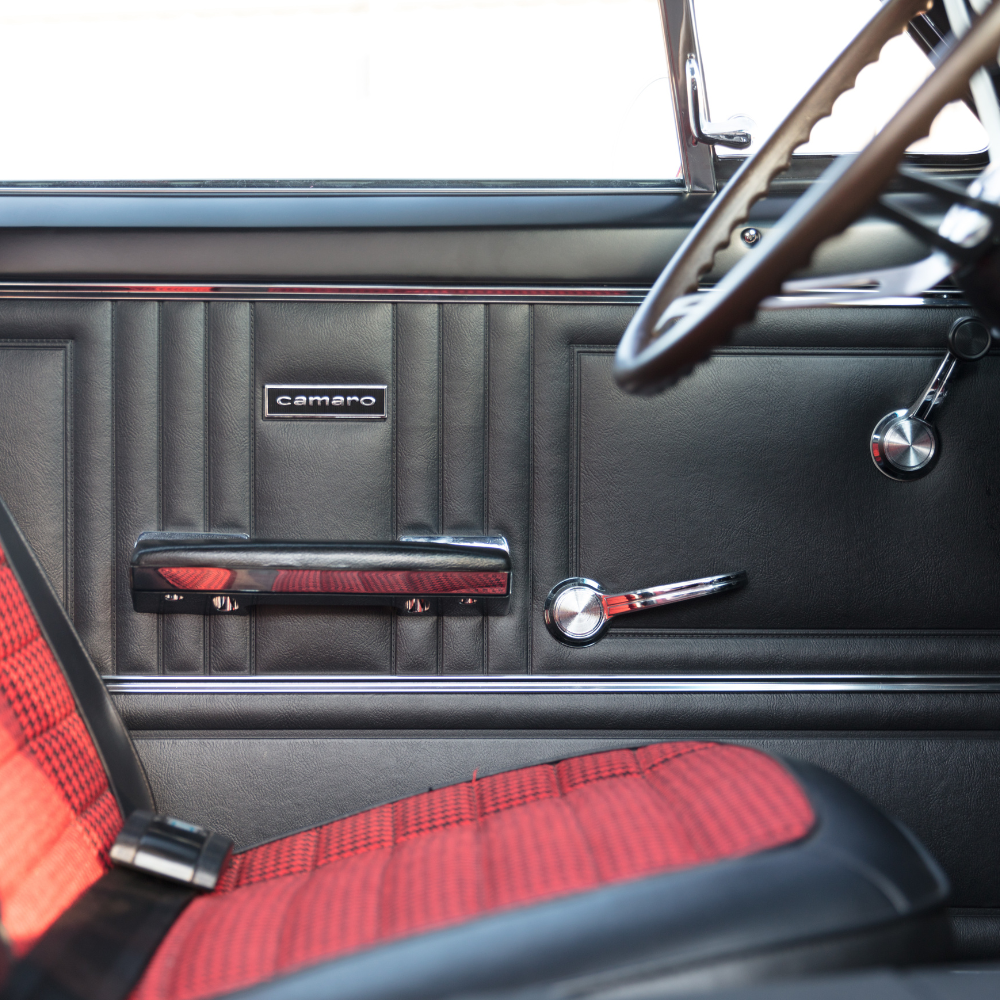 PUI Camaro Deluxe Door Panels Installed