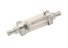 Mr Gasket Clearview Inline Fuel Filter for Carbureted Application Up To 10 PSI, 5/16" - (MRG-9747)