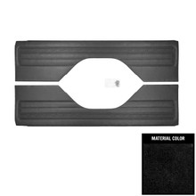 PUI Interiors 1969-72 Chevrolet Blazer Black Rear Panels - (69TDB10C)