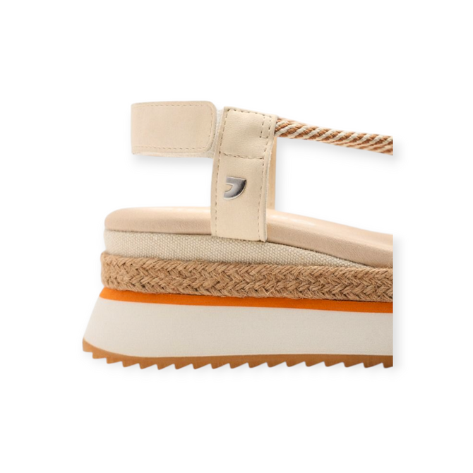 RAFFIA PLATFORM SPORTY SANDALS IRONTON 74961
