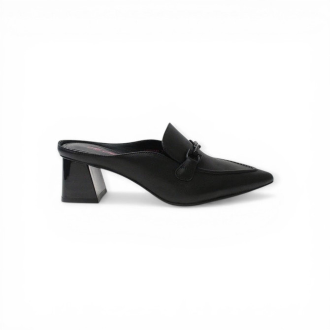LADIES LEATHER POINTED PUMPS A0222242