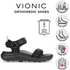 LADIES SANDALS WALK MAX WANDERER VIONIC
