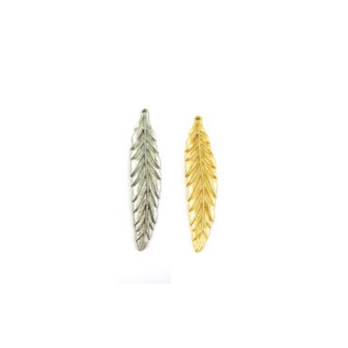 57mm Feather Pendant (each)
