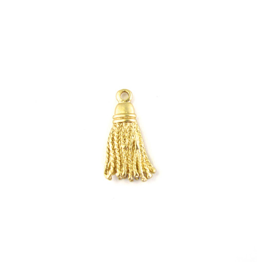 21mm Metal Tassel Charm (each)