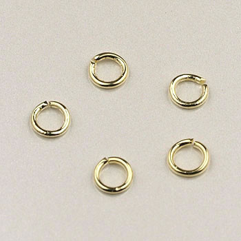 4mm 22 Gauge Jump Rings 14kt Gold Filled (pkg of 25)