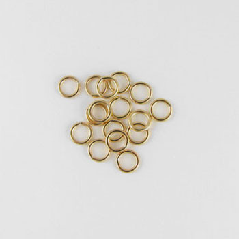 5mm 22ga Soldered Closed Jump Ring 14kt Gold Filled (pkg of 25)