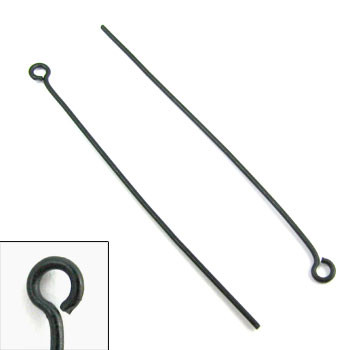 MBP008 - 2 in. Eyepin, 20 gauge, Matte Black Plated (pkg of 50)
